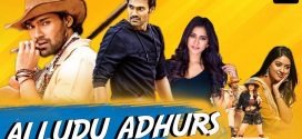 Alludu Adhurs 2025 Hindi Dubbed Movie ORG 720p WEBRip 1Click Download